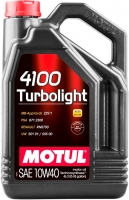 Масло моторное MOTUL 4100 Turbolight 10W-40