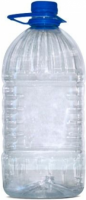 Бутыль 5,0 литров (комплект ручка, пробка)