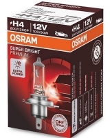 Лампа г/с H4 (100/90W) P43t OFF-ROAD Super Bright Premium 12V 62204SBP 4008321856357 OSRAM