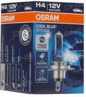 Лампа г/с H4 (60/55W) P43t Cool Blue Intense 4200K 12V 64193CBI 4008321650894 OSRAM