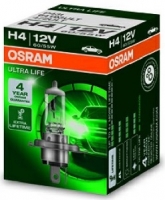 Лампа г/с H4 (60/55W) P43t-38 Ultra Life 12V 64193ULT 4008321416230 OSRAM