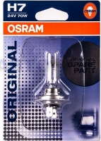 Лампа г/с H7 (70W) РХ26d стандарт блистер 24V 64215-01B 4050300925882 OSRAM